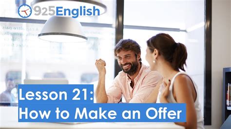 offer » English .